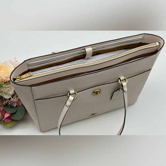 Coach Large Chalk Business Tote - Picture 14 of 15